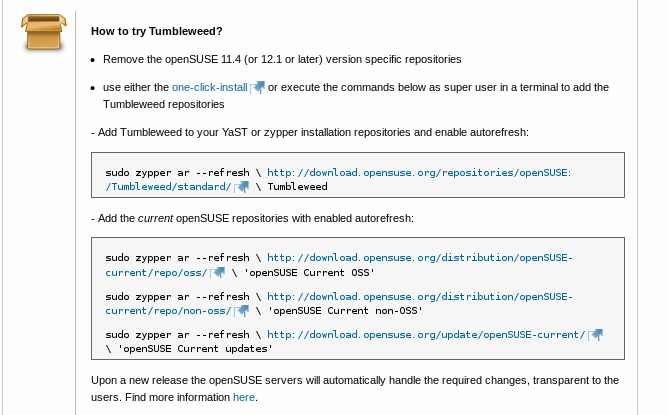 tumbleweed英文Wiki